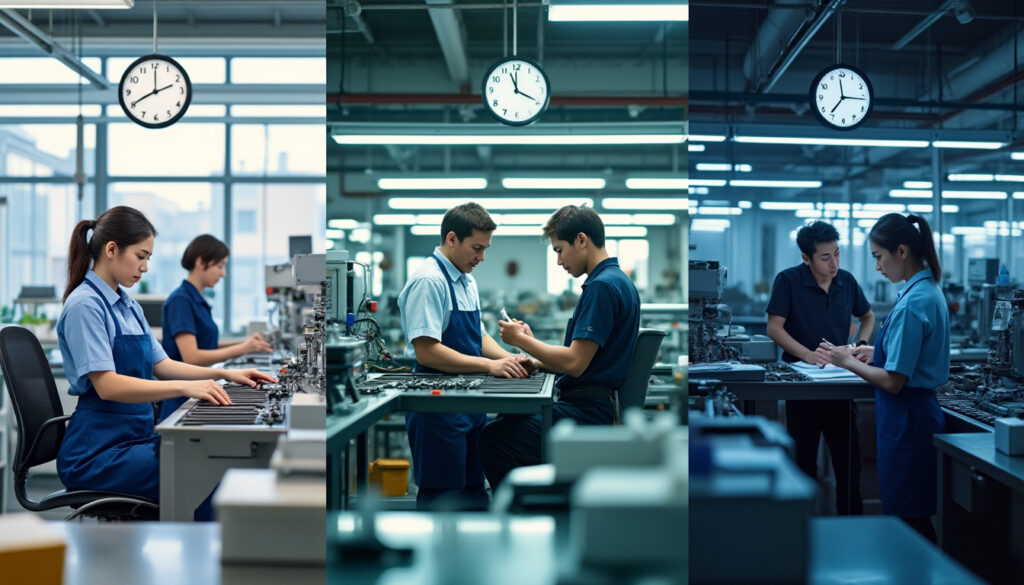 découvrez tout sur le travail en 3x8 : horaires de travail, organisation des équipes et impacts sur la santé des salariés.
